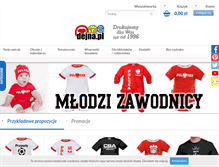 Tablet Screenshot of dodaj.dejna.pl